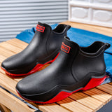 Women & Men Trendy Outdoor High Quality Non-slip Rain Boots, Kitchen Shoes, Garden Shoes, Motorcycle Waterproof Shoes, Rain Shoes, Water Shoes, Fishing Shoes