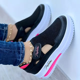 Xajzpa [Various Colors Comfortable Sneakers] Women's Casual Sports Shoes, Breathable Mesh Fabric, Comfortable Slip-on Sneakers, Fashion Athletic Footwear, Various Colors Available