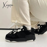 Black Mens Sneakers Causal Fashion Platform Comfortable Outdoor Sports Women Shoes Athletic