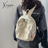 Canvas Women Small Backpack Vintage Feminina School Mini Backpack Women  Bagpack Female Solid Girl mochilas