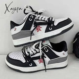 Chinese Style Men Sneakers Casual All-Match Fashion Breathable Skateboard Shoes Embroidery Couple