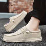 Comfy Trendy Slip-On Loafers - Breathable Non-Slip Casual Sneakers For Men’s Outdoor Activities