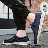 Comfy Trendy Slip-On Loafers - Breathable Non-Slip Casual Sneakers For Men’s Outdoor Activities