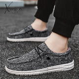 Comfy Trendy Slip-On Loafers - Breathable Non-Slip Casual Sneakers For Men’s Outdoor Activities