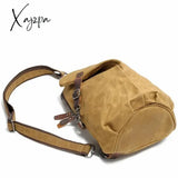 Crossbody Bag For Men Messenger Chest Pack Casual Waterproof Canvas Single Shoulder Strap