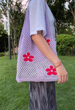 Cut-Out Flowers Shoulder Eco Bag Bags