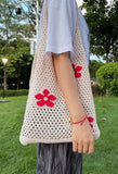 Cut-Out Flowers Shoulder Eco Bag Bags