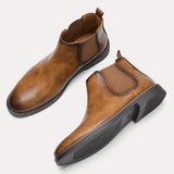 Men's Fashion Slip On Soft In Sole Comfortable Chelsea Boots