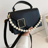 1pc Chic Solid Color PU Leather Crossbody Bag - Stylish Single Shoulder Handbag with Multiple Options, Simple Design, and Compact Size for Women