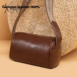 Designer Luxury Handbags 2024 New Vintage Soft Leather Pillow Bags For Women Shoulder Messenger