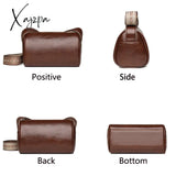 Designer Luxury Handbags 2024 New Vintage Soft Leather Pillow Bags For Women Shoulder Messenger