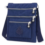 Elegant & Stylish Women's Nylon Messenger Bag with Telescoping Handle - Perfect for Everyday Use and Travel Adventures