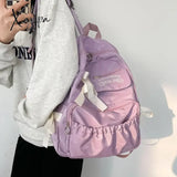 Fashion Backpack Canvas Women Anti-Theft Shoulder Bags New School Bag For Teenager Girls Backapck