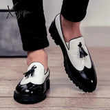 Fashion Shoe Office Shoes For Men Casual Breathable Leather Loafers Driving Moccasins Comfortable