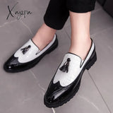 Fashion Shoe Office Shoes For Men Casual Breathable Leather Loafers Driving Moccasins Comfortable