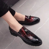 Fashion Shoe Office Shoes For Men Casual Breathable Leather Loafers Driving Moccasins Comfortable