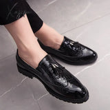 Fashion Shoe Office Shoes For Men Casual Breathable Leather Loafers Driving Moccasins Comfortable