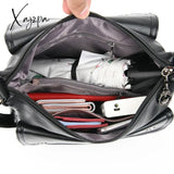 Fashion Soft Leather Shoulder Bags Luxury Women Handbags Designer Brand Casual Crossbody For Sac A