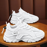 Xajzpa Men'S Anti Slip, Wear-resistant, Shock-absorbing Fashionable Men'S Shoes For Spring, New Solid Color Casual Sports Shoes