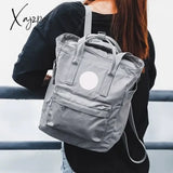 High-Capacity Students School Bag Outdoor Travel Totebag Fashion Computer Bags Waterproof Totepack Classic Fox Backpack Unisex