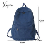 High-Capacity Tooling Ins Canvas Women’s Backpack For Girls Boys Cute High School Bags Teens New