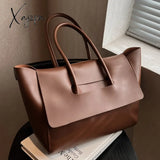 High End Feeling Tote Bags For Women Large Capacity Designer Luxury New Trendy Shopping Korean Version Handbag Retro Travel