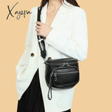 High Quality 100% Cowskin Female Shoulder Crossbody Tote Bags Genuine Leather Saddle For Women