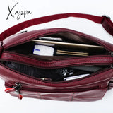 High Quality Leather Handbags Women Bags Luxury Brand Designer Shoulder Crossbody Hand For 2024