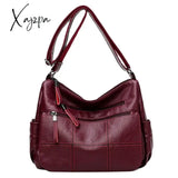 High Quality Leather Handbags Women Bags Luxury Brand Designer Shoulder Crossbody Hand For 2024