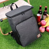 Insulated Backpack Cooler Bag - Leakproof Soft-Sided Waterproof With Bottle Opener Perfect For