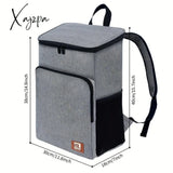 Insulated Backpack Cooler Bag - Leakproof Soft-Sided Waterproof With Bottle Opener Perfect For