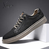 Italian Genuine Leather Casual Shoes Men’s Lace Up Oxford Outdoor Jogging Office Dress Large Size