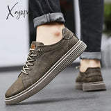 Italian Genuine Leather Casual Shoes Men’s Lace Up Oxford Outdoor Jogging Office Dress Large Size