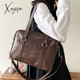 Japanese Preppy Style Shoulder Bag Women PU Leather JK Uniform Bag Girls Handbags Pure Color Crossbody Bags Itabag Tote Bolso