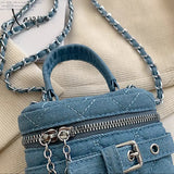 Jeans Mini Crossbody Bag Waistbag For Women Casual Durable Cute Girl Small Belt Kids Snack Cosmetic