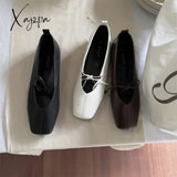 Korean Style Women Casual Flats Comfortable Soft Boat Shoes Loafers Ballerina Shallow Ballet Flat