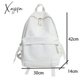 Large Backpack Women Leather Rucksack Women’s Knapsack Travel Backpacks Shoulder School Bags For