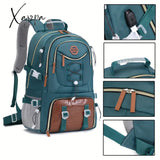 Large Waterproof Travel Backpack With Shoe Storage - Ideal For Sports Camping School And Work