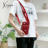 Lightweight Nylon Crossbody Sports Armband: Secure Zipper & Headphone Hole Sleek Solid Color Design