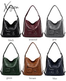 Luxury Casual Tote 3In1 Women Bag High Quality Leather Ladies Hand Bags For 2024 Shoulder Crossbody