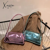 Luxury Designer Laser Women Armpit Bag Silver Chic Female Shoulder Bags Party Clutches Trend Lady