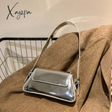 Luxury Designer Laser Women Armpit Bag Silver Chic Female Shoulder Bags Party Clutches Trend Lady Purses And Handbags