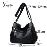 Luxury Handbags Women Bags Designer High Quality Multi-Pocket Soft Leather Casual Shoulder