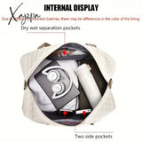 Luxury Large Capacity Duffel Bag – Versatile Shoulder & Crossbody Tote With Dry Wet Separation