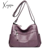 Many Pockets Shoulder Crossbody Bags For Women 2024 Brand Leather Ladies Designr Handbags Winter