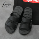 Men Slippers Slides Slide Slipper Summer Shoes Home Indoor House Beach Room Claquette Homme Slipers