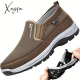 Mens Breathable Athletic Slip-on Sneakers - Comfort Walking Shoes for Everyday Leisure