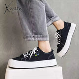 Men’s Canvas Shoes Men Chunky Sneakers Classic Skateboard Male Low Top Vulcanized Mens Outdoor