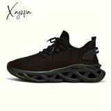 Mens Plus Size Stylish Woven Knit Sneakers - Fashion-Forward & Breathable Design Non-Slip