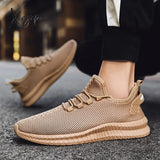 Men’s Slip On Non Casual Sneakers Breathable Outdoor Jogging Training Hiking All Seasons